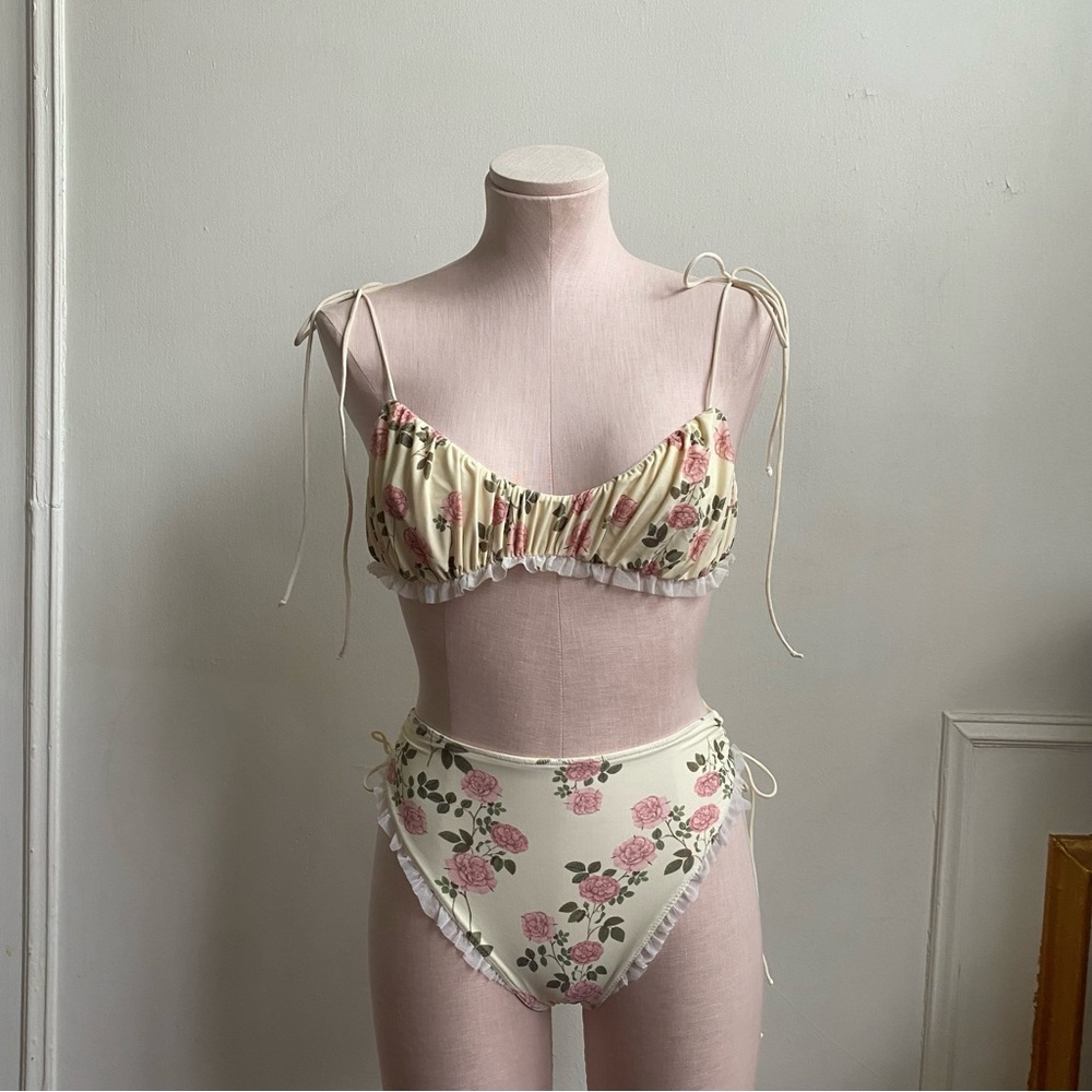 For Love And Lemons Gelato Bikini Set
